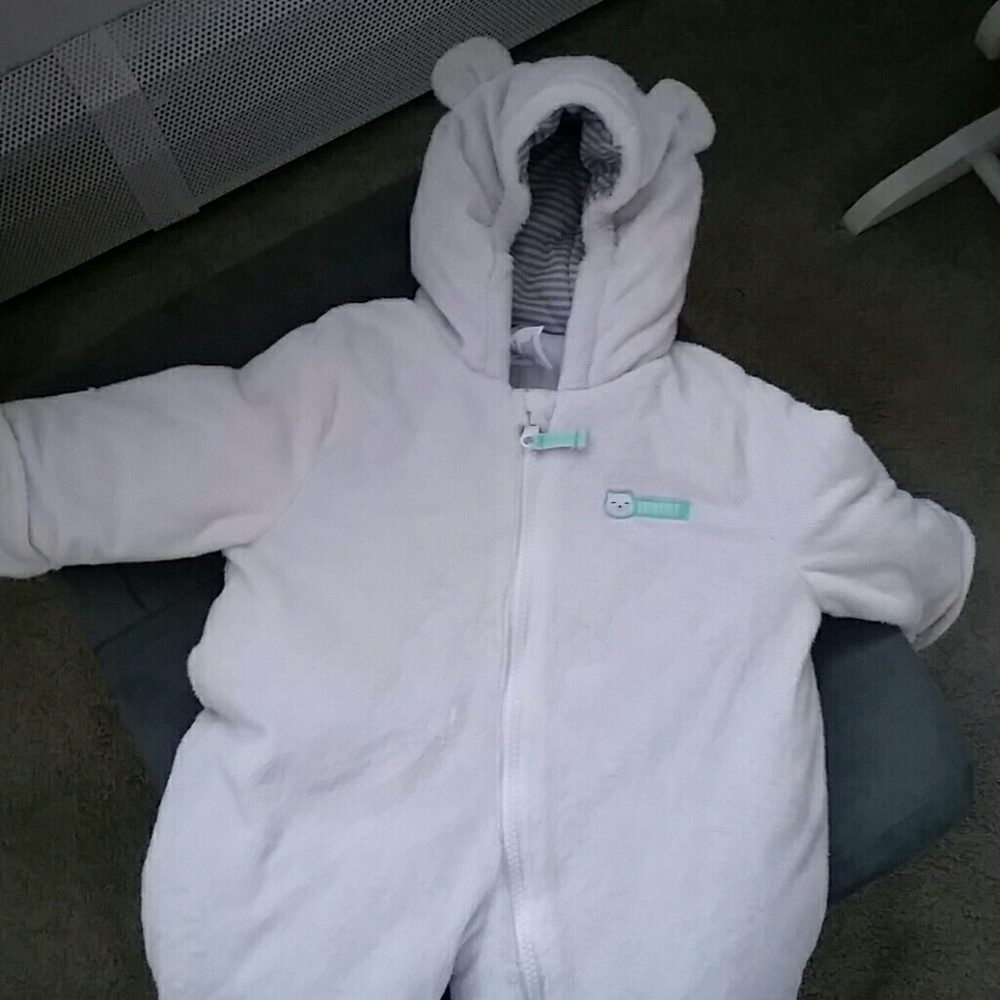 Carters snow onesie outfit